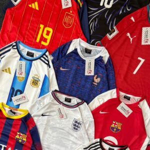 Soccer jerseys pallet for apparel reselling and wholesale liquidation⁠