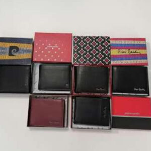 Wallets pallet inventory prepared for wholesale store restocks⁠
